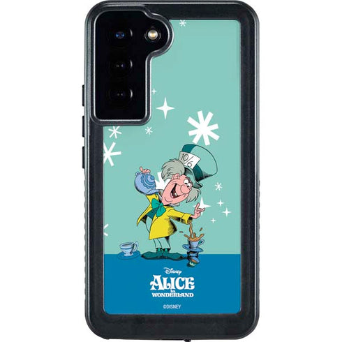 Disney Alice in Wonderland Mad Hatter Tea Party Galaxy S24 Plus Waterproof Case